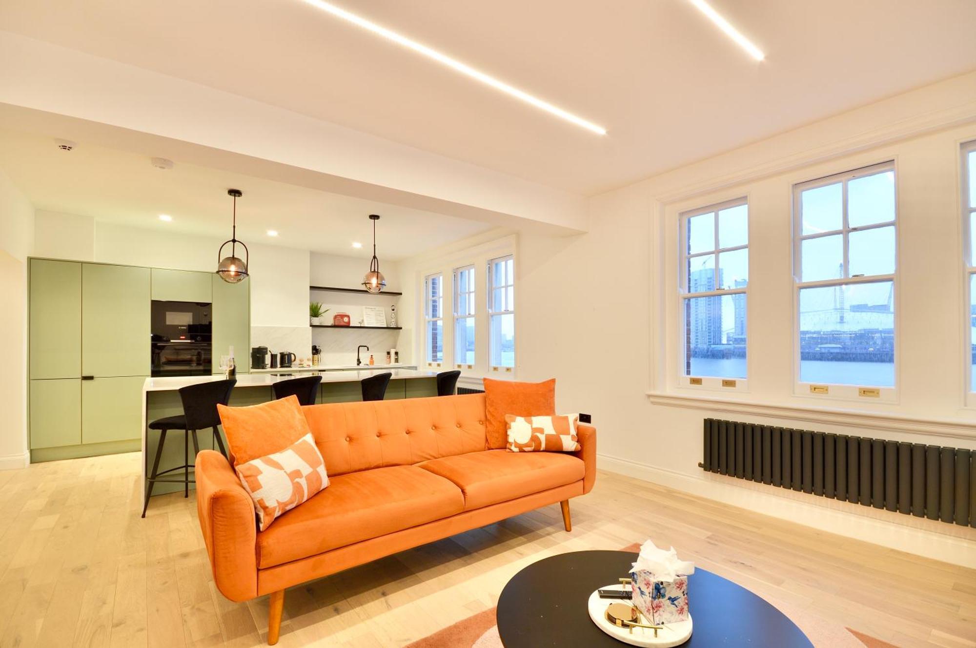 Newly Refurbished W/ River Views Londres Exterior foto
